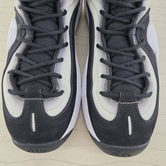 Nike Mens Air Penny 2 'Panda' Black White Bone Shoes Sneakers DZ2549-001 Size 10 - Picture 4 of 11